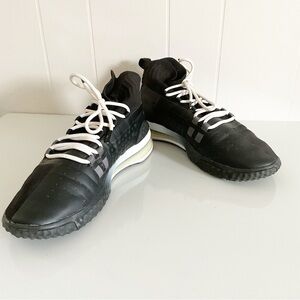 Under Armour Project Rock Delta Black White Men’s Size 13 (3020788-001) Like New